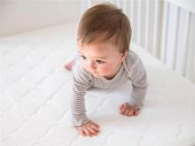 La Bebe™ matracis 140×70 cm Space, kokosšķiedra + PPU putas + aitas vilna, 6 cm kokos + 2 cm PPU putas