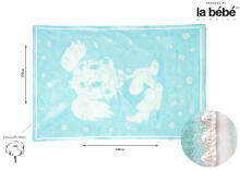La bebe™ Soft Cotton Art.289784 Baby extra soft cotton blanket 100x140 cm