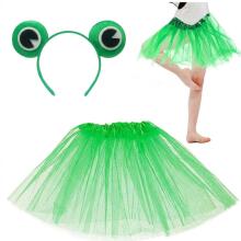 Home Company Froggy Set Art.286314 Karnevāla kostīms  - svārciņi un vārdes ausis,1 gab