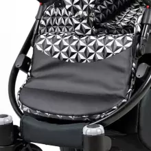 Babylux Miracle Art.286332 Red Deluxe Universal 3-in-1 stroller
