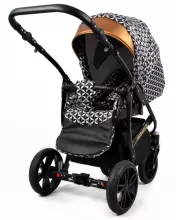 Babylux Miracle Art.286332 Red Deluxe Universal 3-in-1 stroller