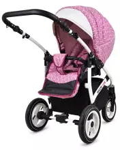 Babylux White Lux  Art.286334 Bottle Green Universal 3-in-1 stroller