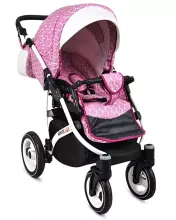 Babylux White Lux  Art.286336 Sweet Pink Universal 3-in-1 stroller