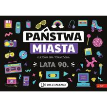 TREFL 30070 Игра для вечеринок Страны-Города. 90-е