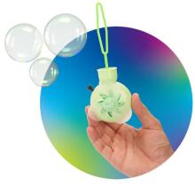Soap bubble fan 2-in-1 30 ml, 3 assorted