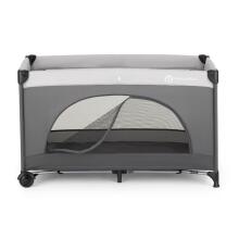 Travel cot - 17707 - 1 level - NYJA - JUNGLE - CHARCOAL***