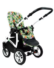 Babylux Tropical Art.286422 Banana Leaf Universal 3-in-1 stroller