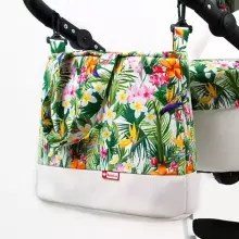 Babylux Tropical Art.286426 Hibiscus Universal 3-in-1 stroller