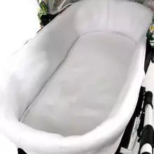 Babylux Tropical Art.286428 Pansies and Roses Universal 3-in-1 stroller