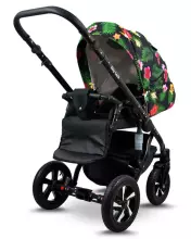 Babylux Sky Lark Art.286437 Grey Flex Hibiscus  Universal 3-in-1 stroller