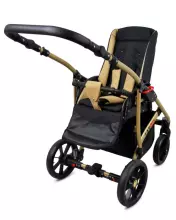 Babylux Largo Art.286474 Black Dots Universal 3-in-1 stroller