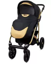 Babylux Largo Art.286474 Black Dots Universal 3-in-1 stroller
