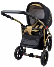 Babylux Largo Art.286479 Chili Silver Universal 3-in-1 stroller