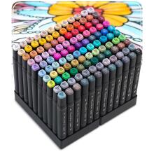 Alcohol Markers with Bag 120 pcs Nukido NK-913