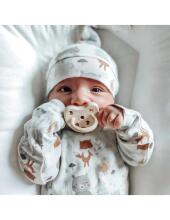 Hevea Stars Moon  Art.210161  Milky White  anatomical 0-3 month