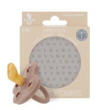 Hevea Natural Rubber Pacifier  Art.210831 Tan Beige  anatomical 3-36 month