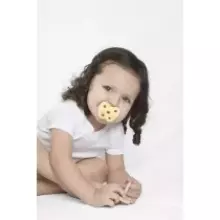 Hevea Natural Rubber Pacifier  Art.211721 Space Black  anatomical 3-36 month