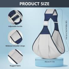 Aoowu Baby Carrier Art.286664 Adjustable Ergonomic Toddler Carrier