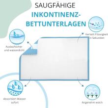 ViraCare Disposable Bed Pads  Art.286669  Super absorbent incontinence pads for adults/kids