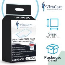 ViraCare Disposable Bed Pads  Art.286669  Super absorbent incontinence pads for adults/kids