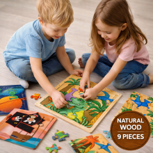 Happy Toys Mini Wooden Puzzle  Art.8101 Mini koka puzzle 9gb.