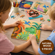 Happy Toys Mini Wooden Puzzle  Art.8101 Mini koka puzzle 9gb.