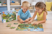 Happy Toys  Puzzle Dino Art.7385 Puzzle,24 psc