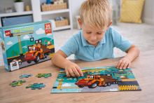 Happy Toys  Puzzle Vehicle Art.7386  Puzzle,24 psc