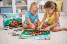 Happy Toys  Puzzle Vehicle Art.7386  Puzzle,24 psc