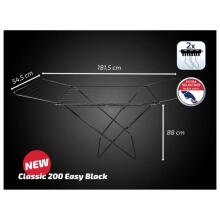 Tumble dryer Classic 200 Easy Black