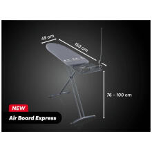 Ironing board Air Board Express M Black 120x38cm