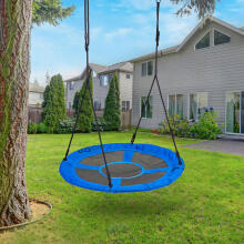 Garden swing 100 cm, blue ECOTOYS