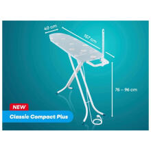 Ironing board Classic M Compact Plus 120x38 cm