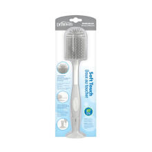Dr. Brown's AC141 Bottle Cleaning Brush with Soft Silicone Bristles Gray