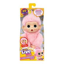 LITTLE LIVE PETS interactive plush Monkey minis, 19 cm