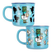 Paladone Minecraft Chicken Jockey Heat Change Mug