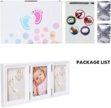 BabyIn Picture Frame Imprint Set Art.287123 Hand and Foot print