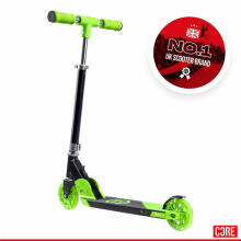 Core Foldy Kids Scooter Art.CRE-FLD-KS-BG Green Two-wheeled scooter