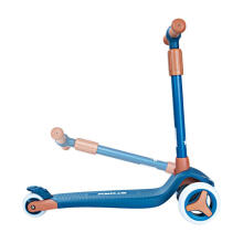 Story Mini Friends LED Deluxe Art.DB0101005100494-BLU-57-80 Blue High quality children's scooter with light effects