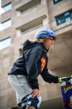 BTwin Helmet  Art.MF500 Edition Superman Certified, adjustable helmet for kids