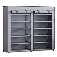 Massido MS-805 Graphite Textile Shoe Cabinet
