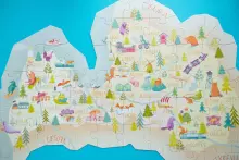 Tutufamily  Puzzle Latvia Art.287199 Latvia Puzzle