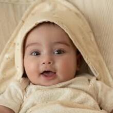 Little Dutch Hooded Towel  Art.TE50625032 Little Goose Bērnu Dvielis ar kapuci 75x75 cm