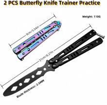 Butterfly Knife Art.287278 Butterfly Trainer with Unsharpened Blade Practice Knife