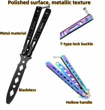 Butterfly Knife Art.287278 Butterfly Trainer with Unsharpened Blade Practice Knife