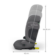 KINDERKRAFT Car Seat XPAND 2 Pro i-Size 100-150 cm Rocket grey