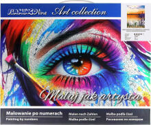 Gleznošana pēc numuriem - 45735 - EZERS - izmērs 40x50 cm