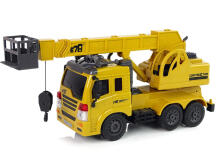 Tālvadības Kravas Auto 1:20 Celtniecības Krāns 2.4G Skaņas Gaismas