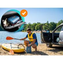 Elektriskā sūknis SUP piepūšamajam matrača + 6 adapteri 12V Neo-Sport NS-713