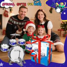 Kidsworld Musical Drum  Art.287534 A drum set for young musicians